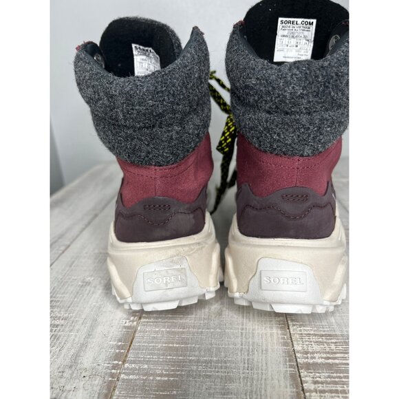 Sorel Womens Kinetic Conquest Breakthru Waterproof Insulated Boots Size 7.5 US - Picture 10 of 13